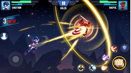 火柴人英雄战争无限钻石选关版