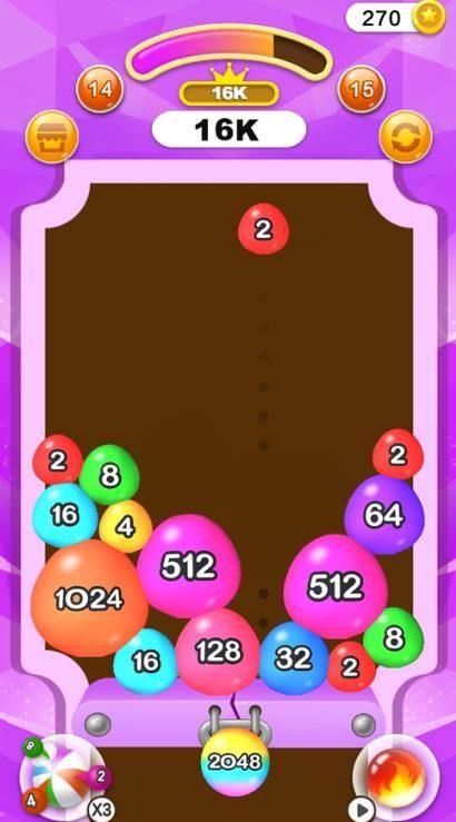 2048玩球球 2048玩球球