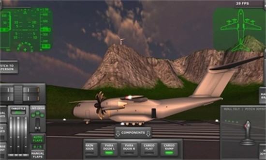 涡轮螺旋桨飞行模拟器3d中文版