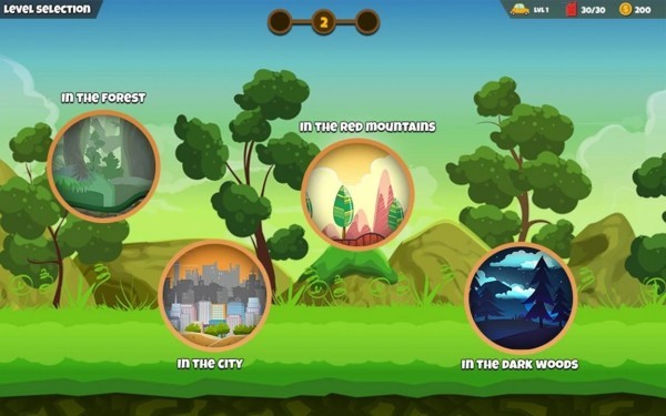 Car Slingshot: Mountain Climb Game