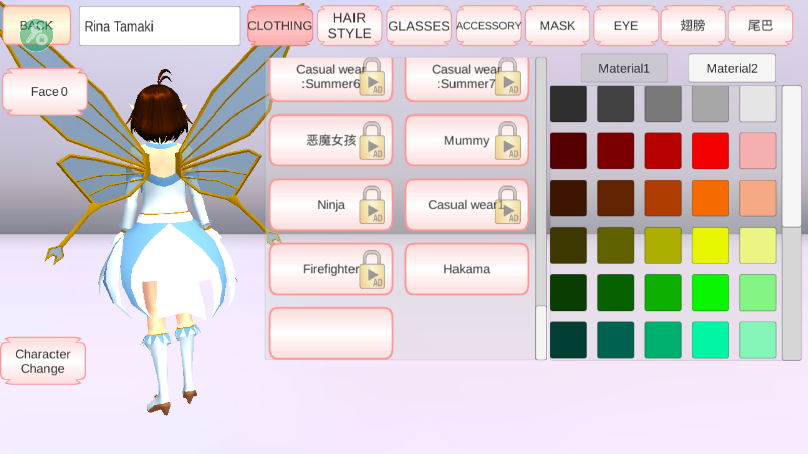 樱花校园模拟器精灵服装中文版(SAKURA SchoolSimulator)