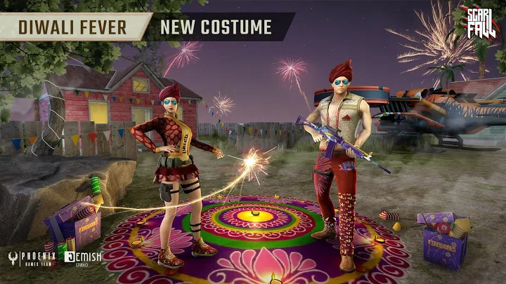 吃鸡战场皇家大战（ScarFall）