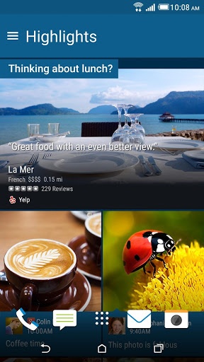 HTC Sense 首页