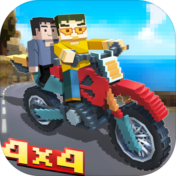 Blocky Moto Bike SIM: Winter Breeze