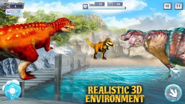 恐龙动物战斗模拟器(Winter Dino Simulator 2022)