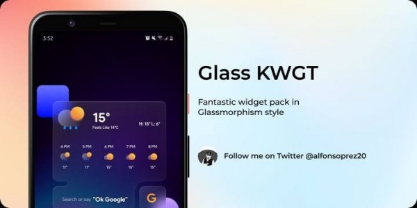 glass kwgt官方版