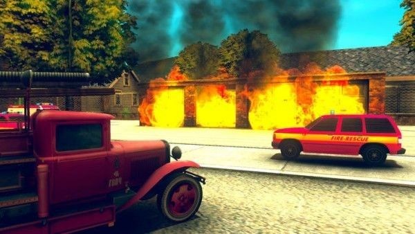 真实消防员模拟器Virtual City Rescue Fire Engine
