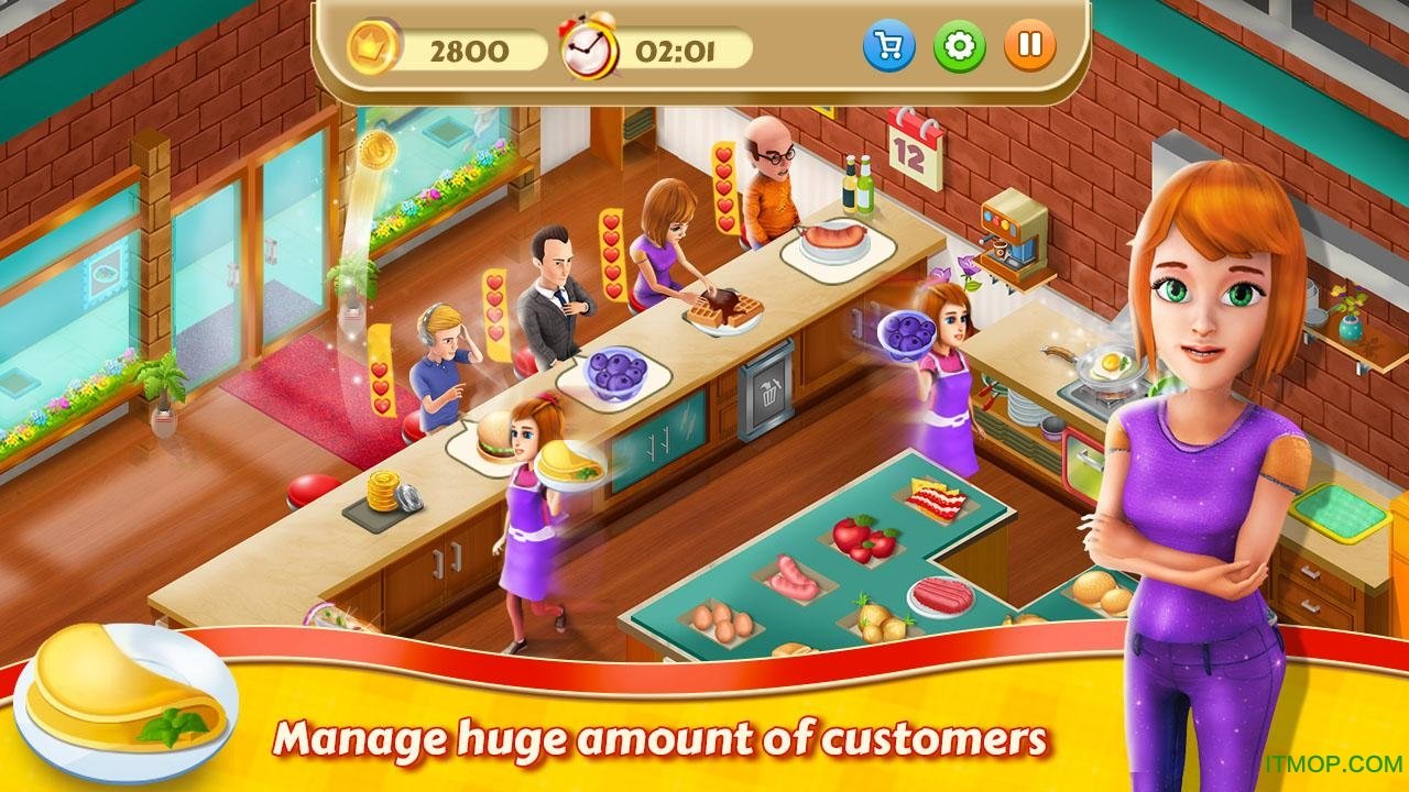 餐厅烹饪管理中文版(restaurant cooking management)