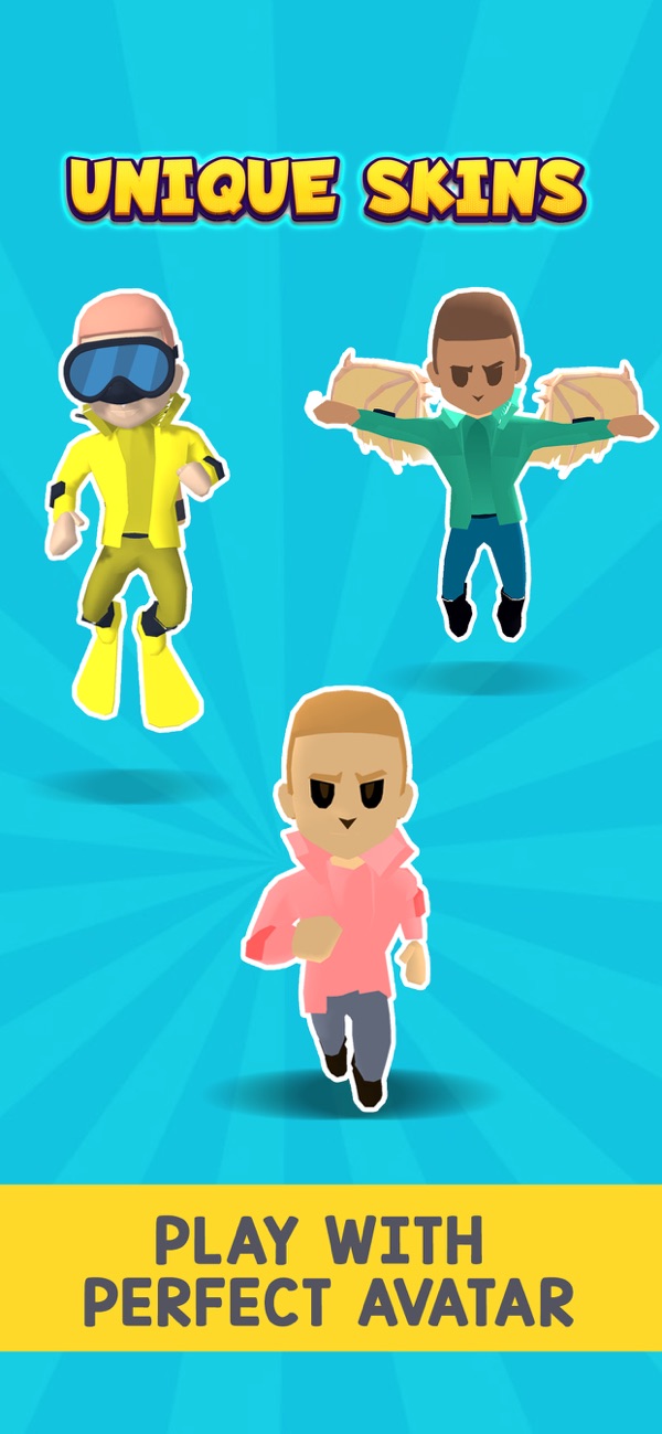 变形种族赛跑游戏