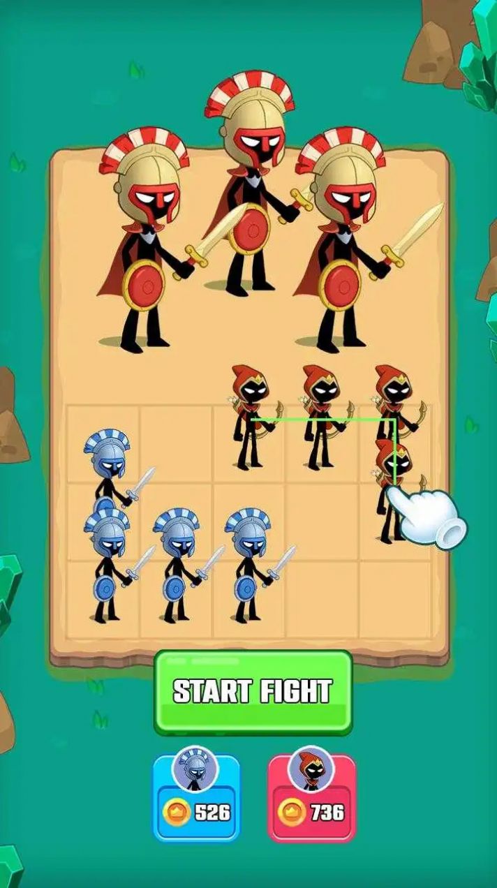 合并大师英雄战斗Stickman Merge