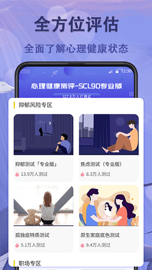 抑郁症专业心理测试