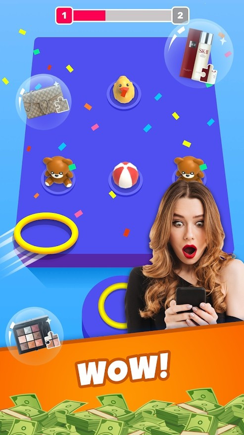 Lucky Toss 3D(幸运掷环游戏)