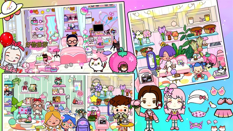 迷你城堡建筑小镇