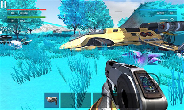 模拟太空木筏生存