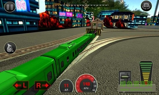 3d列车司机模拟器中文版(3D City Train driver Simulator 2018)