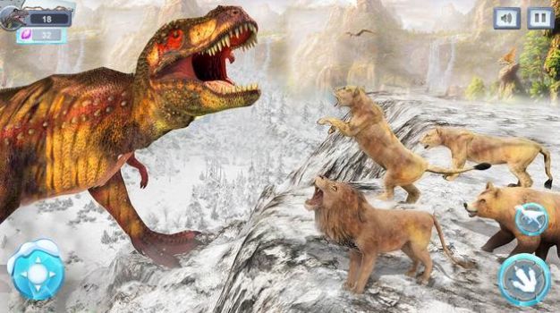 恐龙动物战斗模拟器(Winter Dino Simulator 2022)