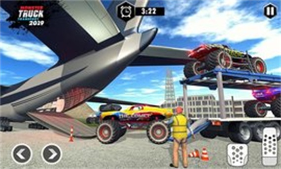 巨型斜坡怪物卡车