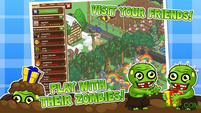 僵尸农场2无限脑子版(ZombieFarm2)