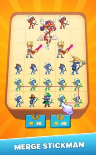 合并战争之王Merge Stickman