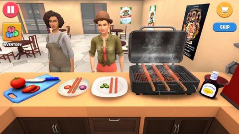 烤肉串厨师烹饪(Kebab Maker Chef Cooking)