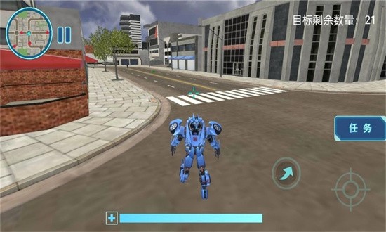 变形钢铁机甲英雄