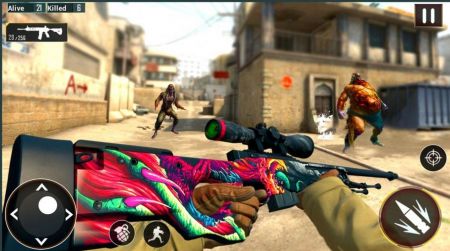 City Zombie Survival: Sniper Shooting Games