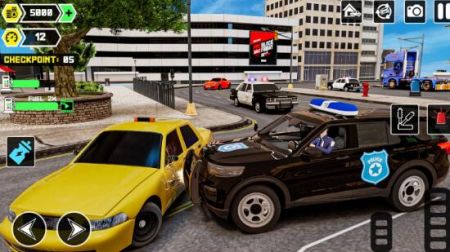 战术小队警察模拟器City Police Driving Car Simulator