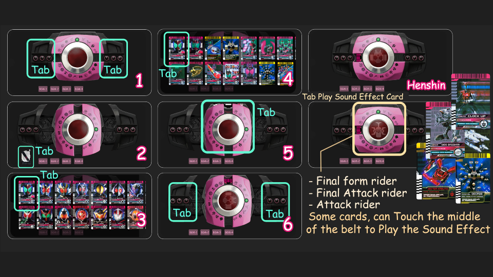 假面骑士帝骑豪华版腰带模拟器(Neo Decade Belt)
