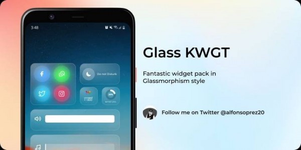 glass kwgt官方版