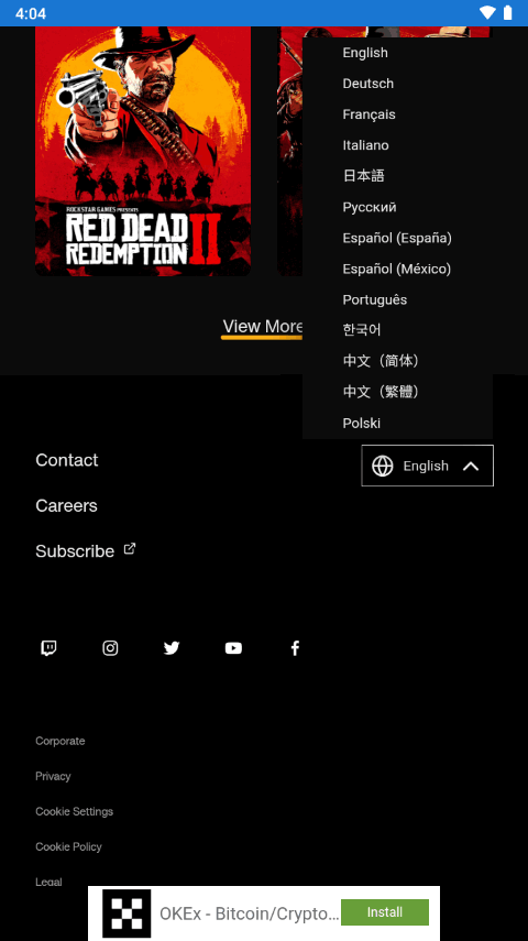 r星游戏盒子手机版(Rockstar Games Launcher)