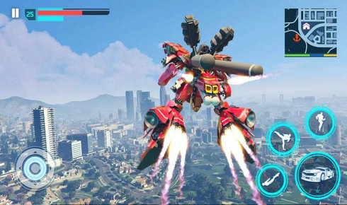 机器人变形金刚大战