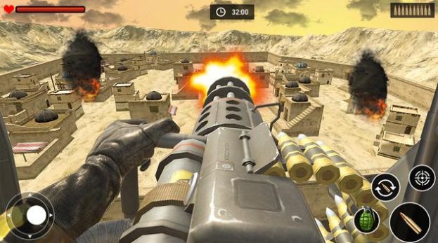 Free Squad Firing :Gun Desert Shooter Battleground