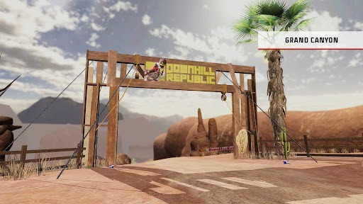 山地自行车模拟器手机版(DownHill Republic)