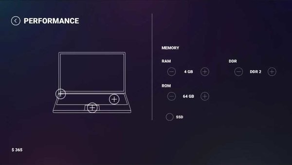 笔记本电脑大亨模拟器菜单版(Laptop Tycoon)
