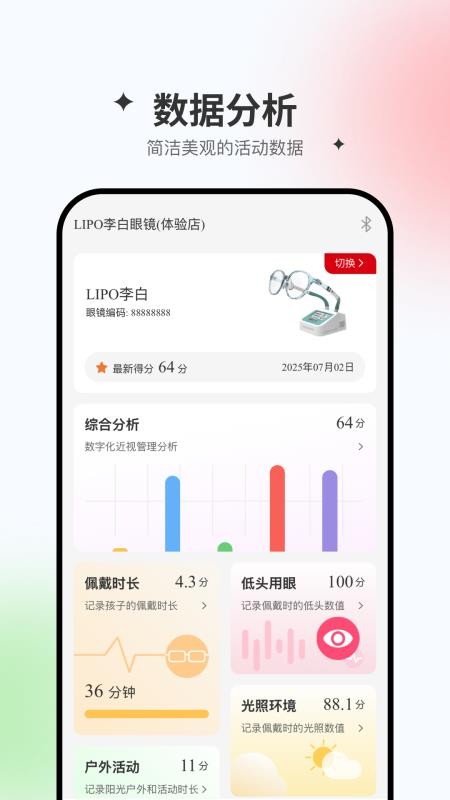 李白眼镜
