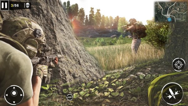 突击队罢工游戏(commando mission shooting games)