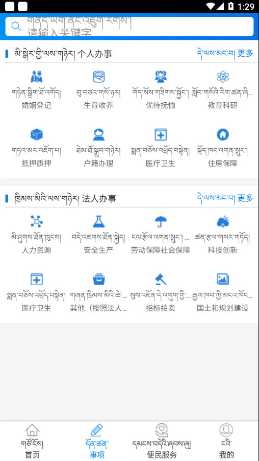 拉萨政务服务
