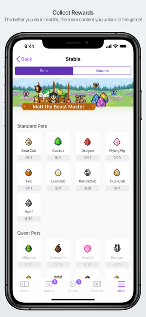 Habitica保持动力