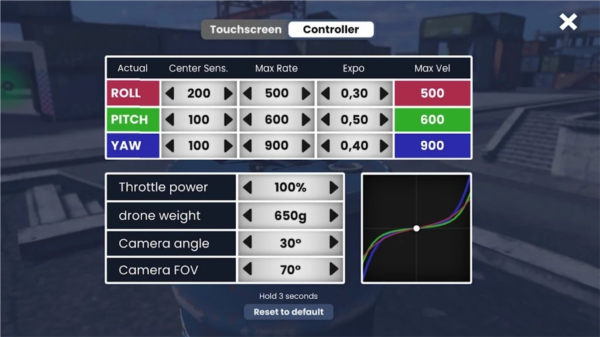 FeelFPV穿越机模拟器 安卓版v0.143
