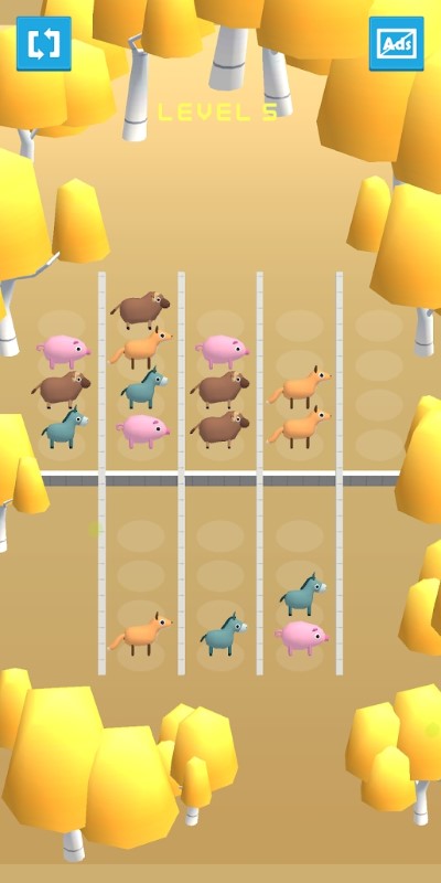 动物3d排序难题（AnimalSortPuzzle）