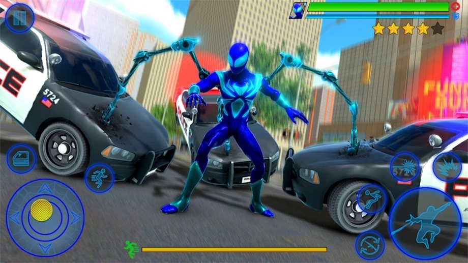 蜘蛛绳钢铁战斗模拟(Spider Rope Iron Fighting Sim)