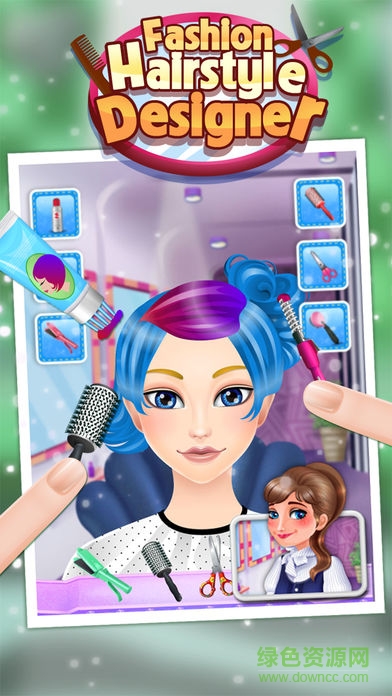 时尚发型设计游戏(Hairstyle Designer)