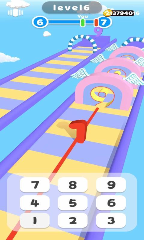 数字比赛3D(MathRace3D)