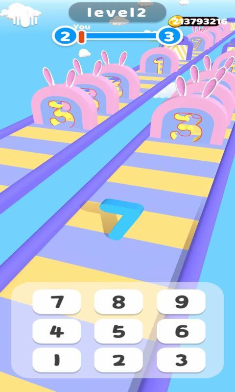 数字比赛3D(MathRace3D)