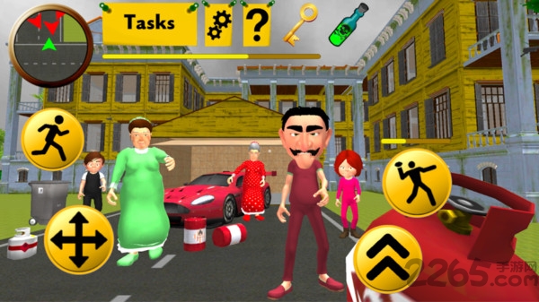 奇怪的邻居一家人