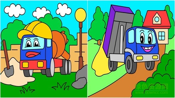 宝宝画汽车