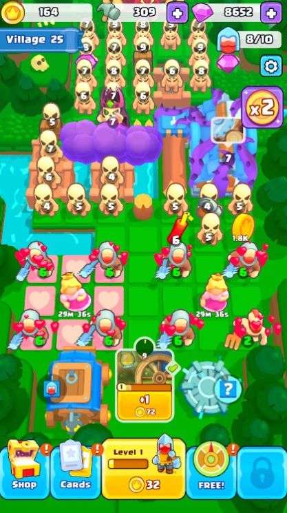 勇敢合并战斗防御免费版(Brave Merge)