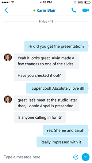 skype手机版