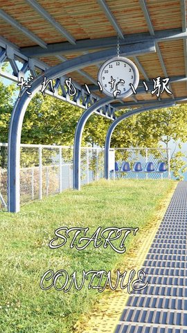 だれもいない駅