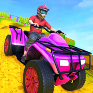 土路四轮摩托车赛车(Dirt Track Quad Bike Racing)